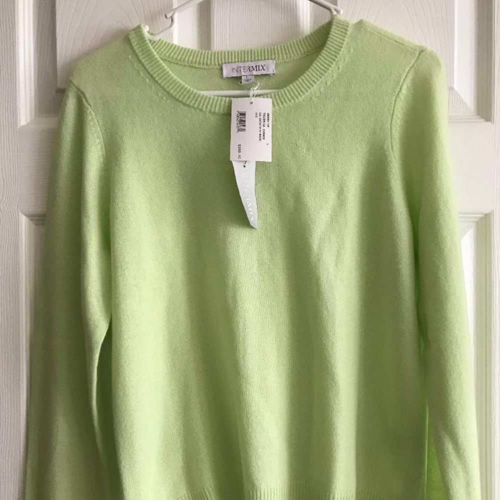 Intermix 100% Cashmere Crewneck Sweater - Large